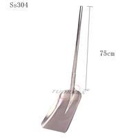 Outil non scintillant de grande pelle non magnétique en acier inoxydable 304S de haute qualité