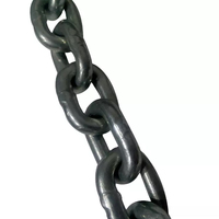 Eslinga de Cadena de Elevación Negra G80, Cadena de Carga Soldada de Grado 80 de 3/8, Precio