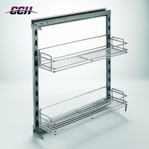 Tủ Bếp Trượt Lưu Trữ Giỏ 2 Kệ Ngăn Kéo Bồn Rửa Dây Giỏ - Product Image 2