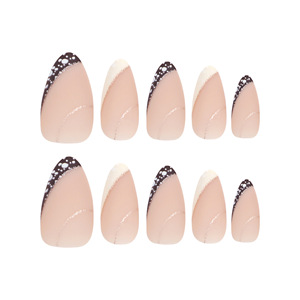 Haute Qualité De Luxe Conçu Réutilisable Imprimé <span class=keywords><strong>Faux</strong></span> <span class=keywords><strong>Ongles</strong></span> Court Personnalisé Alomond Presse Sur <span class=keywords><strong>Ongles</strong></span> <span class=keywords><strong>Ongles</strong></span> Artificiels Pour Femme - Product Image 5