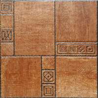 Carrelage de sol en céramique antidérapant de style briques rouges anciennes de Foshan, 40*40, pour balcon, véranda, cour