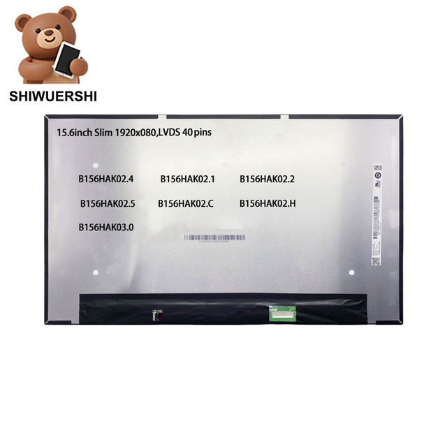 Wholesale 15.6" Laptop Lcd Slim Screen B156HAK02.4 B156HAK02.1 B156HAK02.2 B156HAK02.5 B156HAK02.C B156HAK02.H B156HAK03.0