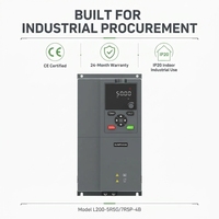 Convertisseur de fréquence industriel Sunphase VFD CE OEM 5,5 kW 7,5 CV 3PH 380V 480V, variateur de fréquence AC, compresseur sans capteur