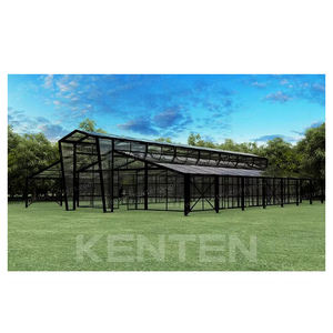 Màu đen nhôm và kính marquee đám cưới Tán lều 12x30 15x20 20m x 20m 40x60 khung lều cho các sự kiện phù hợp cho 200 người - Product Image 1