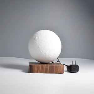 Hot Selling Magnetic Levitation Moon Lamp with Touch Adjustment Bedroom LED Night <b>Light</b> for Kids Minimalist Design - Product Image 2