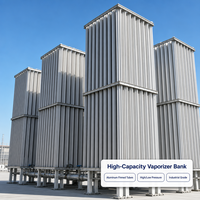 Réservoir de stockage de GPL, réservoirs sous pression 15-25MPa, cylindre haute pression pour remplissage, système de gaz cryogénique en vrac, alliage d'aluminium