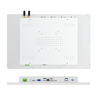 Komputer All in One Outdoor 15.6 18.5 21.5 Inch Core I9 Desktop Layar Sentuh  Linux Windows Komputer Industri
