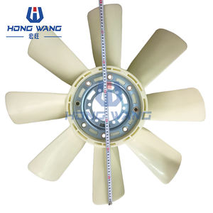 Ventilador de Refrigeración del Motor de Escape Eficiente, Repuestos para Excavadora, Marca HongWang, 1 Año de Garantía para 6D24 - Product Image 4
