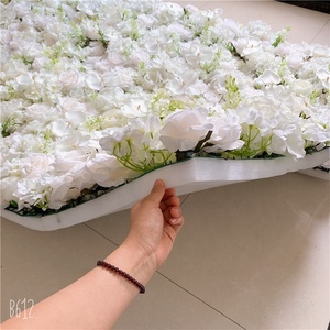 F-1580 Factory Wedding Decoration Silk <strong>Flowers</strong> Artificial <strong>Wall</strong> Backdrop 40*60 CM White Orchid <strong>Flower</strong> <strong>Wall</strong> <strong>Panels</strong> - Product Image 5