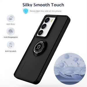 Support magnétique pour voiture avec anneau de protection pour Realme 14x/V60 Pro/C75 - Product Image 6