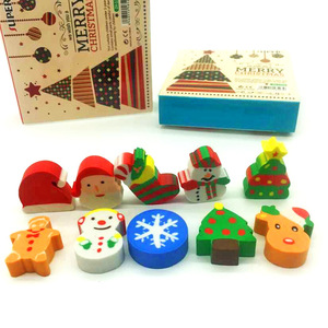 Gomme à effacer promotionnelle multicolore en forme d'animal pour enfants, en caoutchouc et TPR, cadeaux scolaires avec motif sac et gomme - Product Image 4