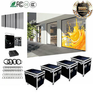 <span class=keywords><strong>Chensheng</strong></span> Pantallas de Cine LED Transparentes de Vidrio para Exterior/Interior con Control Remoto/App, SMD1921, Grosor de 3-6mm, Modelo PH3.96*7.8 - Product Image 1