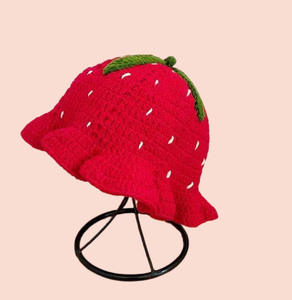 冬に適した女性用ヘッドシェイプ帽子ハロウィンクロシェ帽子おしゃれ無地レースエッジソフト - Product Image 6