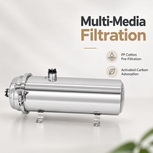 Purificador de Agua Antical 5000L/H con Carcasa de Acero Inoxidable para <span class=keywords><strong>Cafetera</strong></span>, Lavavajillas y <span class=keywords><strong>L</strong></span>ínea de Agua - Product Image 1