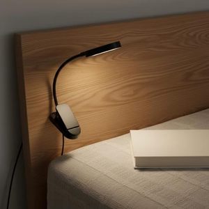 ไฟอ่านหนังสือแบบหนีบ LED ชาร์จไฟผ่าน USB ได้ ใช้แบตเตอรี่ ป้องกันสายตา เหมาะสำหรับห้องนอน - Product Image 2