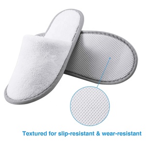 Otel tek kullanımlık kişiselleştirilmiş <span class=keywords><strong>SPA</strong></span> misafirler kız çocuklar için toplu mercan polar terlik yakın ayak terlik - Product Image 5