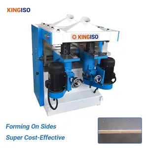 Woodworking Moulding Machine 4 Side Thicknesser Planer 4 Heads Four Side Planer Moulder for Solid Wood Processing