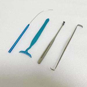 Baitang Medical Double Eyelid Instruments Set com Cirúrgico Pinça de pálpebra Scissor Needle Holder Eye Design Tool <span class=keywords><strong>Fine</strong></span> <span class=keywords><strong>Retractor</strong></span> - Product Image 6