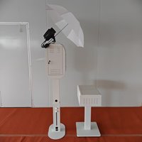 Nouvelle borne photo iPad 2026, avec anneau lumineux de beauté, simple et portable, idéale pour les mariages, les événements en extérieur, etc.