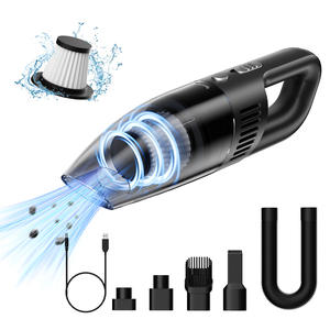 Aspiradora de Mano Inalámbrica para Auto, 0.5L-1L, Batería de 7.4V, 38000 RPM, Uso Dual para Auto y Hogar - Product Image 2