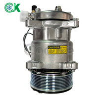 Nouveau compresseur de climatisation 12V 8PK GY17 pour système de climatisation de bus et autocars de taille moyenne