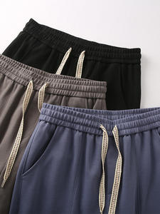 Pantalones Cortos Deportivos Personalizados de Algodón con Cordón, Pantalones Cortos Cargo para Hombre - Product Image 4