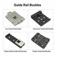 Pince de fixation universelle en nylon de type U pour montage sur rail DIN 35 mm pour montage de relais