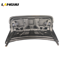 LANGyu 2021+ Pièces et accessoires automobiles Couvercle de coffre arrière de style CSL en fibre de carbone pour BMW M3 G80