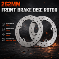 Disque de frein avant de 262 mm pour Can-Am Maverick X3 Turbo RR MAX, pièces haute performance pour ATV UTV, 2Cr13 705601533 705601841