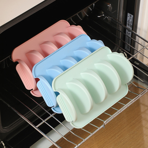 Silicone Taco Plates Holder Stand Taco <b>Rack</b> <b>With</b> Dividers Kitchen Serving <b>Tray</b> for Tortilla Party Family Dinner Grill - Product Image 6