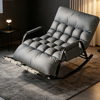 Fauteuil à bascule réglable, fauteuil inclinable, canapé paresseux multi-positions, chaise à bascule de détente pour salon et maison