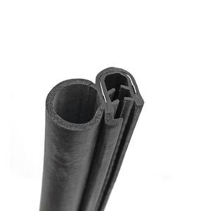 Aanpasbare EPDM/rubberen autodeurdichting met zijdelingse flexibele PVC-randafwerking voor boten, auto's, campers, vrachtwagens, zwart - Product Image 5