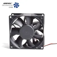 80*80*25mm DC Axial kühl ventilator Hersteller 80mm geräuscharmer Lüfter für industrielle Geräte kühlung