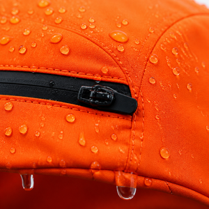 Cappello a 5 Pannelli Arancione con Tasche Laterali Personalizzate, Leggero, per Pesca e Corsa, Fornitura Diretta - Product Image 4