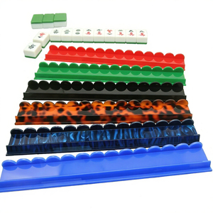 Support de tuiles de mahjong américain en acrylique, poussoir magnétique durable, 17,5 pouces, 20 pouces, pour 4 joueurs - Product Image 3