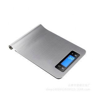 เครื่องชั่งอาหารดิจิตอลสแตนเลสสำหรับครัวเรือน พร้อมจอ LCD ราคาโรงงาน - Product Image 2