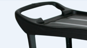 AF08179-H Prodotti per la Pulizia Domestica, Carrello Portaoggetti Multiuso, Carrello a 3 Ripiani con Ruote per Hotel e Servizi - Product Image 2