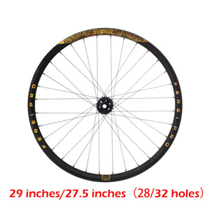 Jeu de roues de vélo Ferei XC T700 6 boulons VTT <span class=keywords><strong>28</strong></span> trous 29 <span class=keywords><strong>pouces</strong></span> Cyclocross <span class=keywords><strong>Course</strong></span> Entraînement Roues Frein à disque Léger Fibre de carbone - Product Image 2