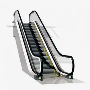 Beautiful and Practical Glass Stainless Interior Tempered Plate Floor Truss Rubber Escalator good price