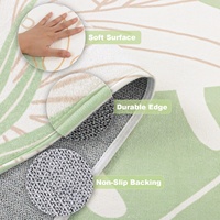Mignon doux enfants maternelle tapis faible pile laine doux tapis en détresse adapté pour chambre salon