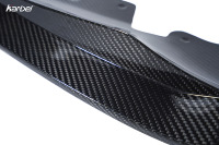 Difusor Karbel KB de Fibra de Carbono Seca en Acabado Brillante para el Parachoques Delantero del BMW Serie 3 BMW G20 G28 2020-2024