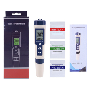 Năm trong một đa chức năng chất lượng nước bút thử nghiệm với nhiệt độ/<span class=keywords><strong>Tds</strong></span>/Ph/Độ MặN/Ec hỗ trợ cho các dịch vụ tùy chỉnh - Product Image 4