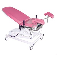 Table d'opération électrique multifonctionnelle HJZ pour examen gynécologique et drainage obstétrical, avec batterie au lithium intégrée, modèle 219