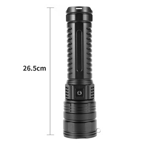 <b>Flashlight</b> Rechargeable Aluminum Alloy 12W <b>LED</b> White Light Zoomable Long Runtime Outdoor Use - Product Image 2