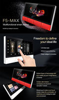 JUNSHUO OEM nuevo F5 6,2 pulgadas Android 11 Tuya Panel inteligente Zigbee Gateway 8 Botones multifunción música amplificador de pared aplicación WiFi