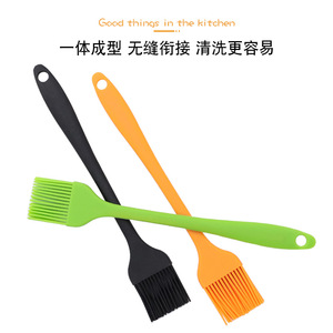 เชฟซีซั่นโชว์แปรงซิลิโคนสำหรับบาร์บีคิว สีส้ม ทนความร้อนสูง อุปกรณ์ทำขนมในครัว - Product Image 5