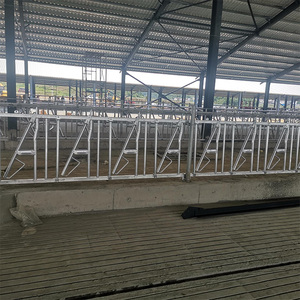 Nouvel équipement d'élevage de bovins laitiers en acier vache tête de verrouillage panneau d'élevage pince de cou de taureau accessoires de cou de boeuf <span class=keywords><strong>pour</strong></span> l'élevage - Product Image 2
