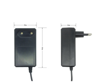 AC DC Cargadores Baterías Fuentes de alimentación 48W 12V 24V 1A 2A 3A 4A Salida Adaptador de corriente de conmutación