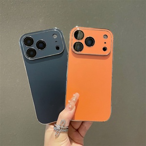 เคสกระจกนิรภัยเคลือบเงาสำหรับ iPhone 17 16 15 Plus 14 13 12 Pro Max, เคสแม่เหล็กแบบด้านสำหรับ iPhone 17 Pro Max - Product Image 3