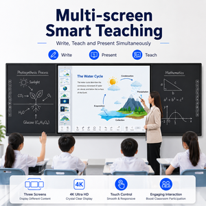 <span class=keywords><strong>Pizarra</strong></span> Interactiva Inteligente KINGONE de 75 Pulgadas para Presentaciones PPT, Educación <span class=keywords><strong>Digital</strong></span> y Colaboración, Precio de Fábrica - Product Image 2